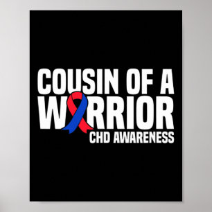 Affiche Cousin d'un guerrier Maladie cardiaque congénitale