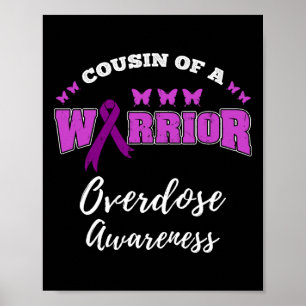 Affiche Cousin D'Un Guerrier Surdose Sensibilisation