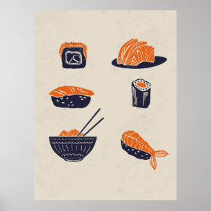 Affiche Cousine japonaise