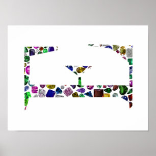 Affiche coussin lumbar modèle