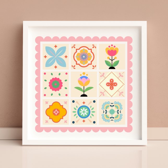 Affiche Couvert de couture avec amour (Créateur téléchargé)