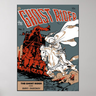 Affiche Couverture comique du pilote fantôme