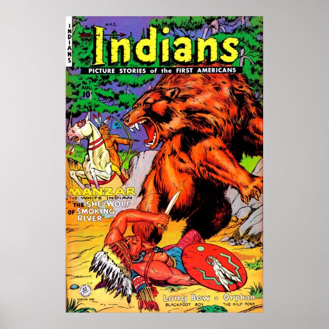 Affiche Couverture comique vintage (Devant)