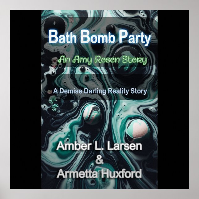 Affiche Couverture de fête de bombe de bain (Devant)