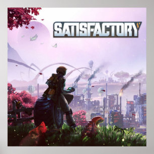 Affiche Couverture de jeu satisfaisante