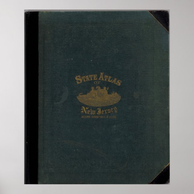 Affiche Couverture de l'Atlas New Jersey (Devant)