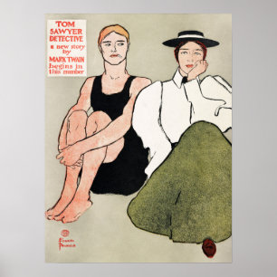 Affiche Couverture de livre vintage