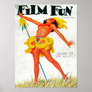 Affiche Couverture de magazine d'amusement de film 5