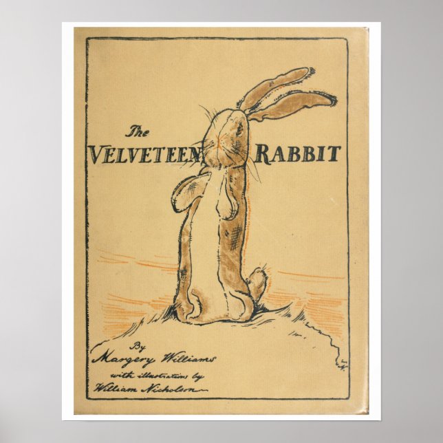 Affiche Couverture du livre - Le lapin Velveteen (Devant)