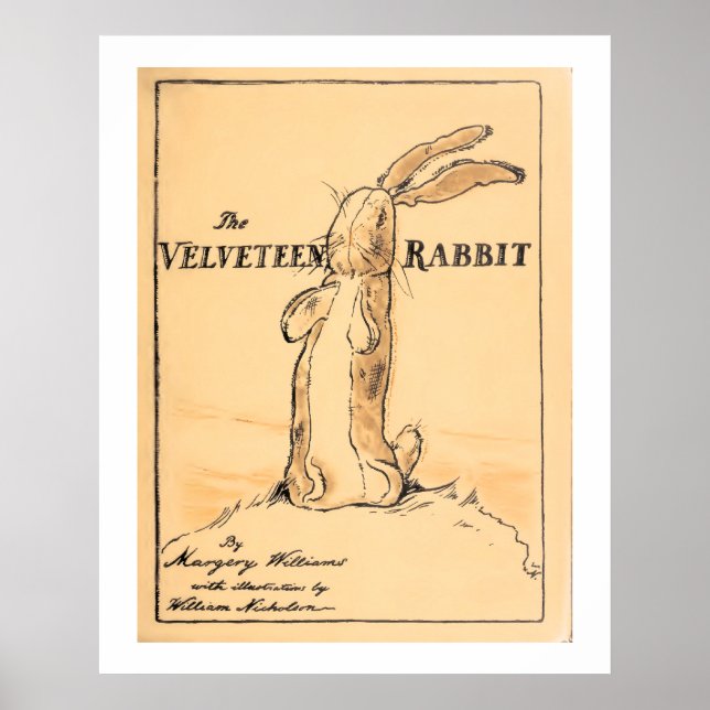 Affiche Couverture du livre - Le lapin Velveteen (Devant)