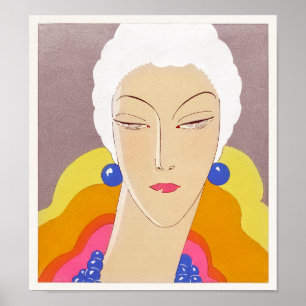 Affiche Couverture du magazine de mode Art-Goût-Beauté