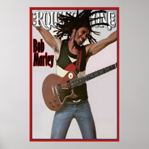 Affiche Couverture du magazine Rolling Stone de Bob Marley