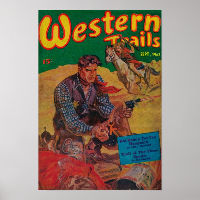 Affiche Couverture du magazine Western Trails 2 (Devant)