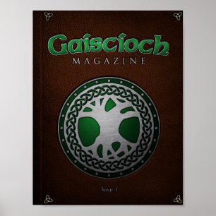Affiche Couverture du numéro de magazine de Gaiscioch 1