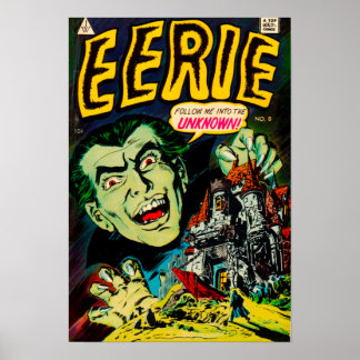 Affiche Couverture Eerie — Suivez-moi dans l'inconnu