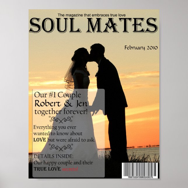 Affiche Couverture Magazine Soul Mates (Devant)