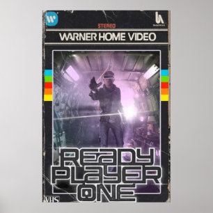 Affiche Couverture VHS du joueur prêt