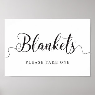 Affiche Couvertures mariages Signe. Veuillez prendre une c