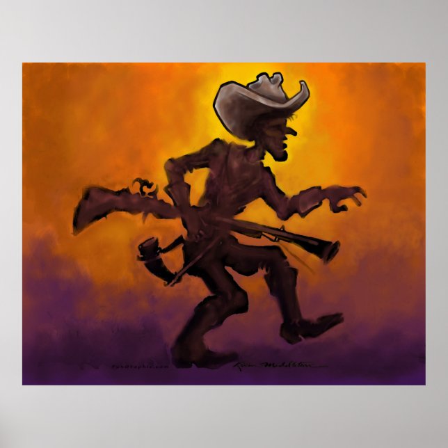 Affiche Cowboy (Devant)