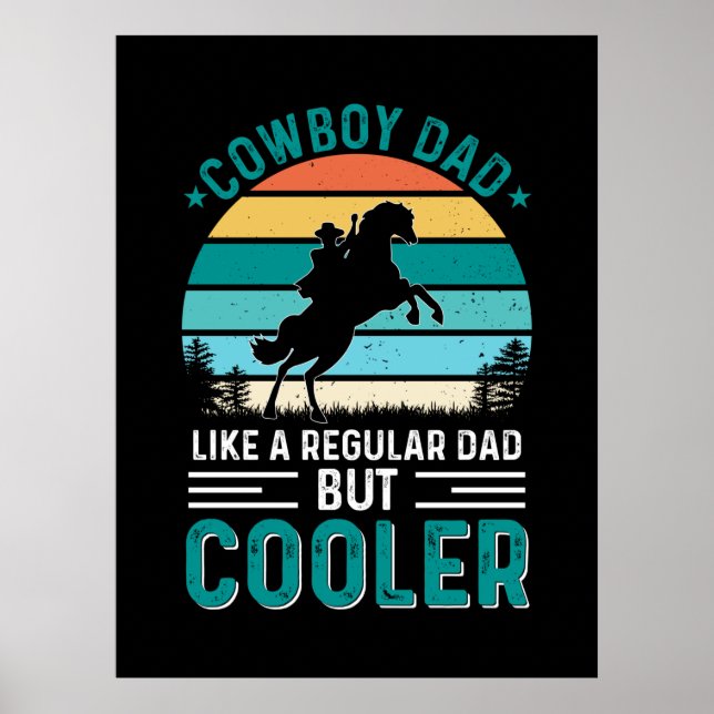 Affiche Cowboy Dad (Devant)