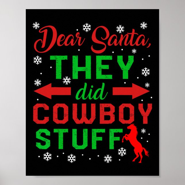 Affiche Cowboy Stuff Horseba (Devant)