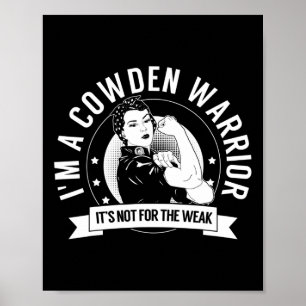 Affiche Cowden Warrior Nftw - Sensibilisation au syndrome 