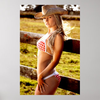 Affiche Cowgirl Ranch