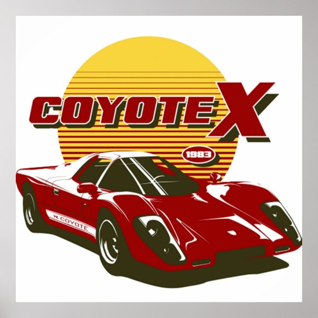 Affiche Coyote X Hardcastle McCormick (Devant)