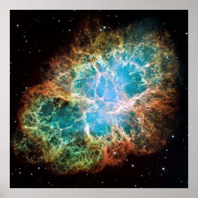 Affiche Crab Nebula [24" x 24" Print] (Devant)