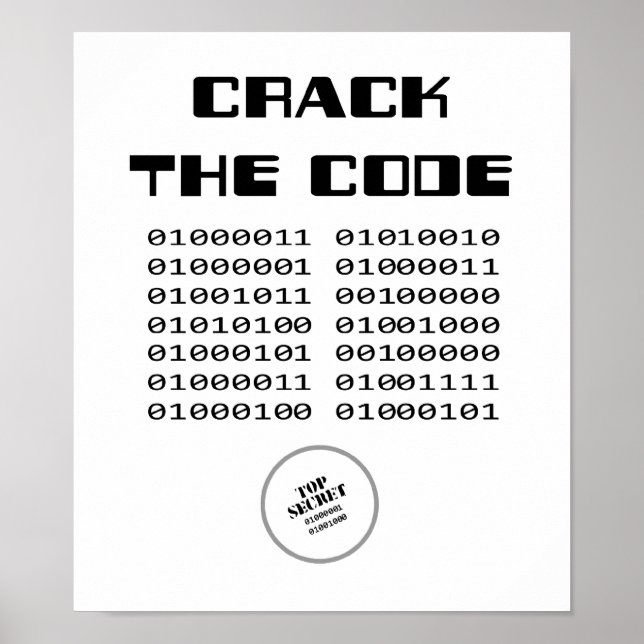 Affiche Crack le code AH2009 (Devant)