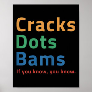 Affiche Cracks Dots Bams, son Mahjong Time Mahjong Social