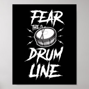 Affiche Crains la bande de Marching Drumline