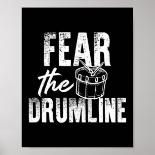 Affiche Crains la bande de Marching Drumline