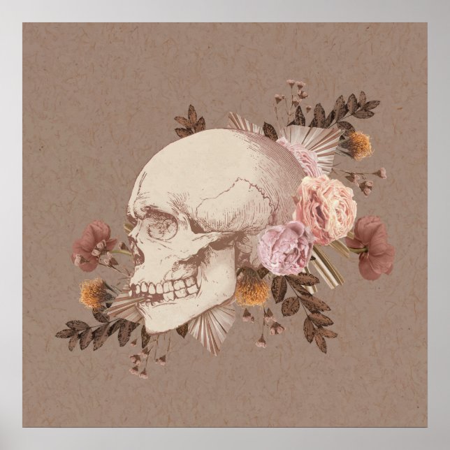 Affiche Crâne (Devant)