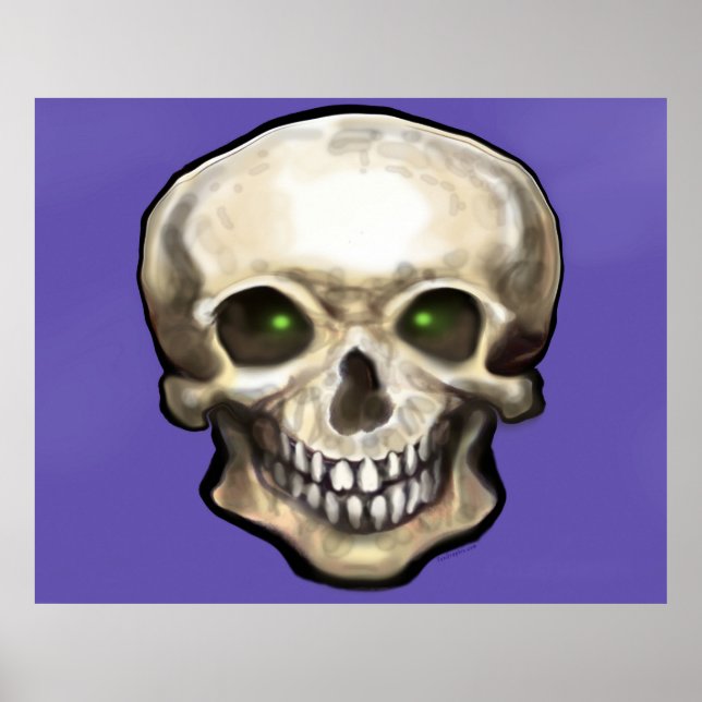 Affiche Crâne (Devant)