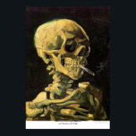 Affiche Crâne avec cigarette brûlante par Vincent van Gogh<br><div class="desc">Ce tableau, intitulé "Crâne à la cigarette en feu", est réalisé par le célèbre artiste Vincent van Gogh. À propos de Vincent van Gogh Vincent van Gogh voyait la couleur comme le symbole principal de l'expression. Il y a une raison pour laquelle son art se connecte aux spectateurs, car van...</div>