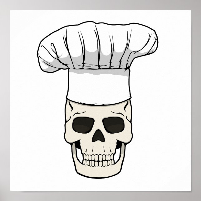 Affiche Crâne de chef Jolly Roger conception PNG télécharg (Devant)