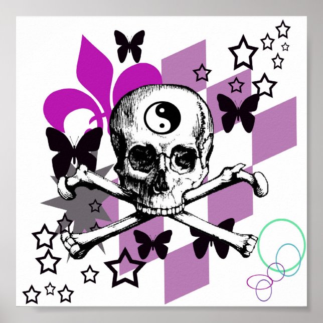 Affiche Crâne de poussette (Devant)