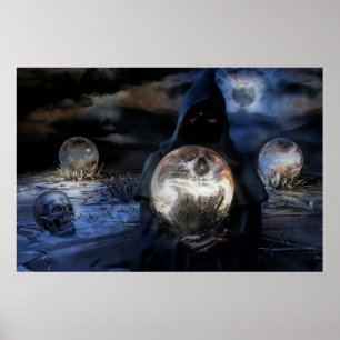 Affiche Crânes mystiques