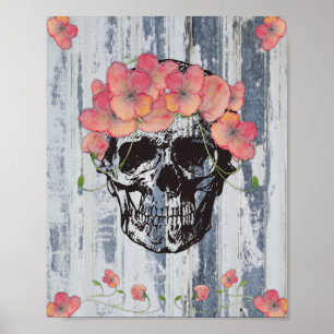 Affiche Crânes 'n Poppies