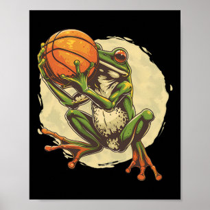 Affiche Crapaud Sketll Joueur Sketll Artwork Aquarelle Gre