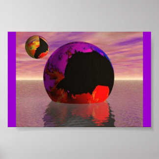 Affiche Crash Geyser Astéroïde