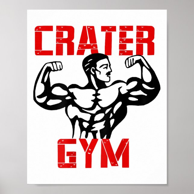 Affiche Crater Gym  (Devant)