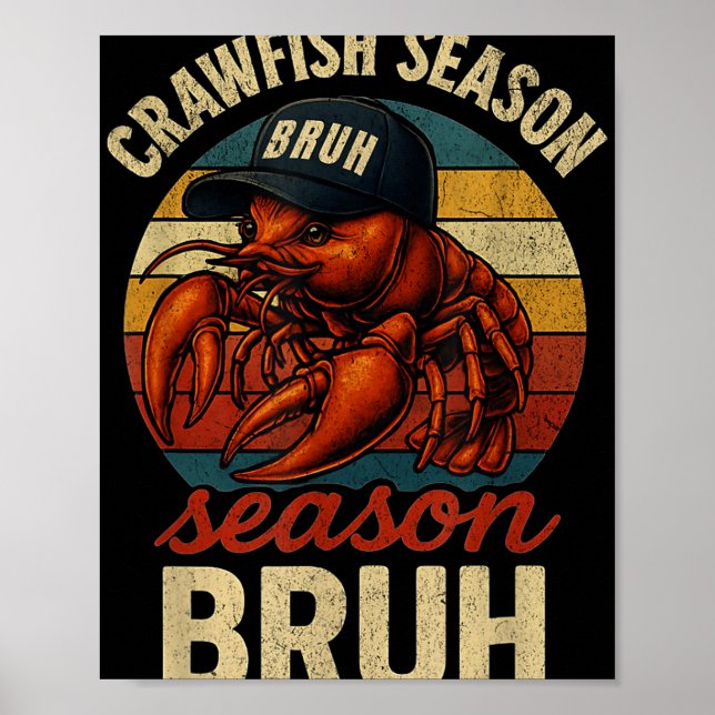 Affiche Crawfish Seafood Festival Bruh Crawfish Ret (Devant)