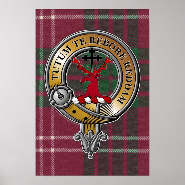 Affiche Crawford Tartan & Badge (Devant)