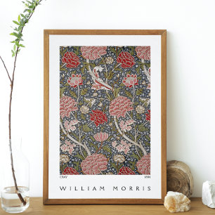 Affiche Cray Textile Motif Wiiliam Morris