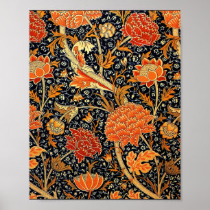 Affiche Cray, un motif de William Morris,