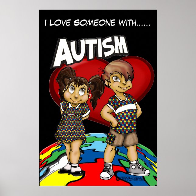 Affiche Crayon 2 Pad Co. - Autisme (Devant)