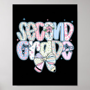 Affiche Crayon Coquette Préparatoire de Rentrée Scolaire d