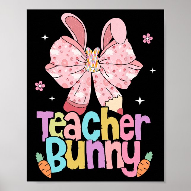 Affiche Crayon de Pâques Jours de Pâques de l'enseignant B (Devant)